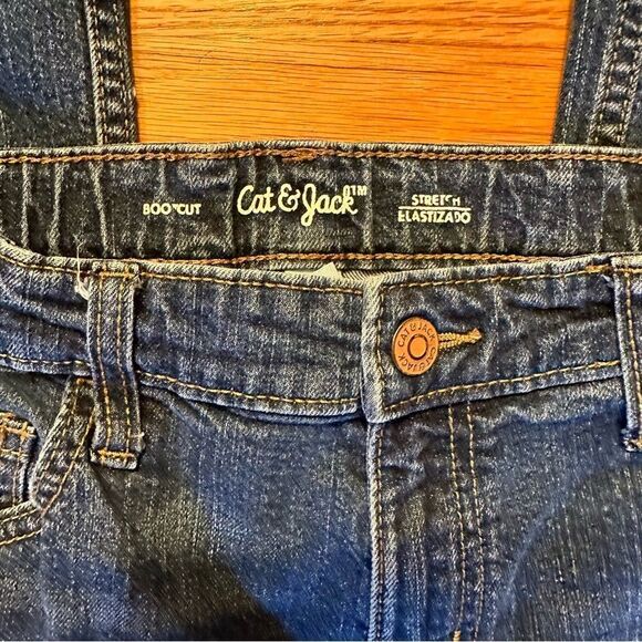 Cat & Jack bootcut Jeans Medium Wash Ultimate Stretch Faded size 16 - Picture 2 of 7